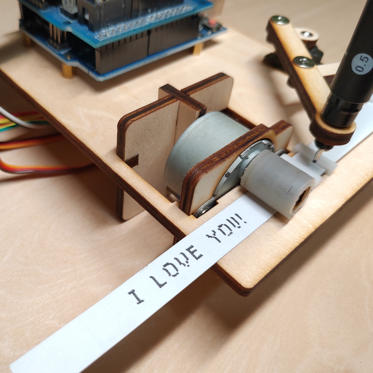 Mini Telegraph Open Source Telegraph Maker DIY Robotic Arm Writing Robot