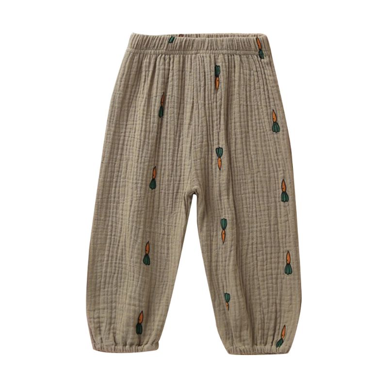 Children Anti-mosquito Long Pants Boy Girl Cotton Loose Trouser Infant Bloomer GXMB: 9FF1001092-3-M