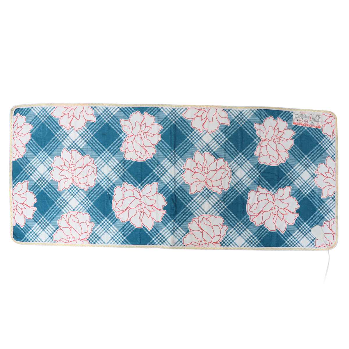Manta eléctrica portátil AC220V, calefactor para dormitorio, termostato de cama, calefacción eléctricos para colchones suaves, calentador de Manta, alfombra: 1 person