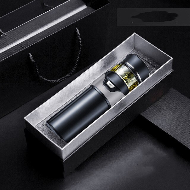 Tea Water Separation Thermos Bottle Stainless Steel Tea Strainer Thermos Infuser Tumbler Vacuum Flask With Tea Filter Two Cover: 10