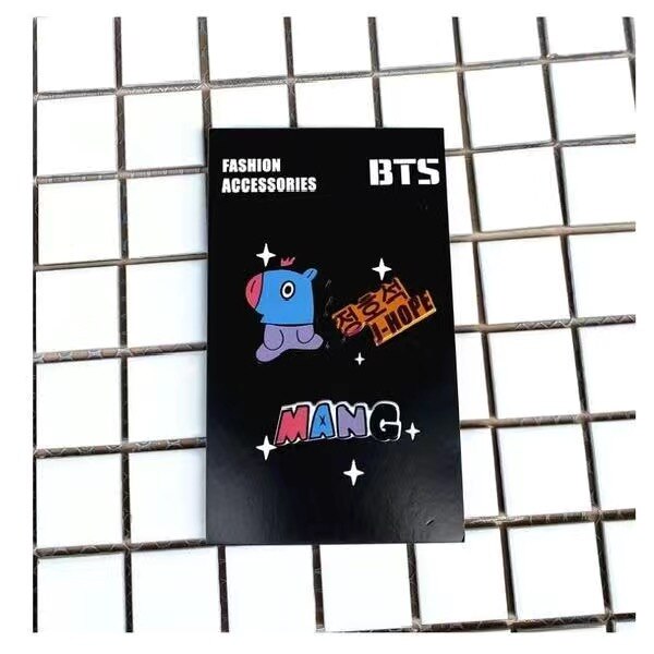 Hqbts Bangtan Jongens Acryl Broche Set Perifere Dezelfde Stijl: A4-ma