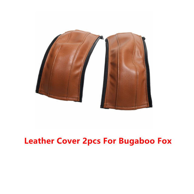 Kinderwagen Pu Leder Stoßstange Abdeckungen Für Bugaboo Fuchs 1/2 Griff Rollstühle Baby Kinderwagen Armlehne Schutzhülle Kinderwagen Zubehör: Weiß