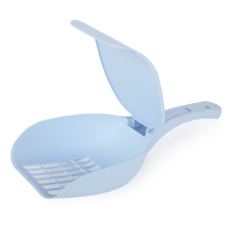 Kæledyr kæbe scooper kattekuld skovl metal kuld scoop bærbar hule katte scoop sifter katte skovl holder rent værktøj kæledyr værktøj