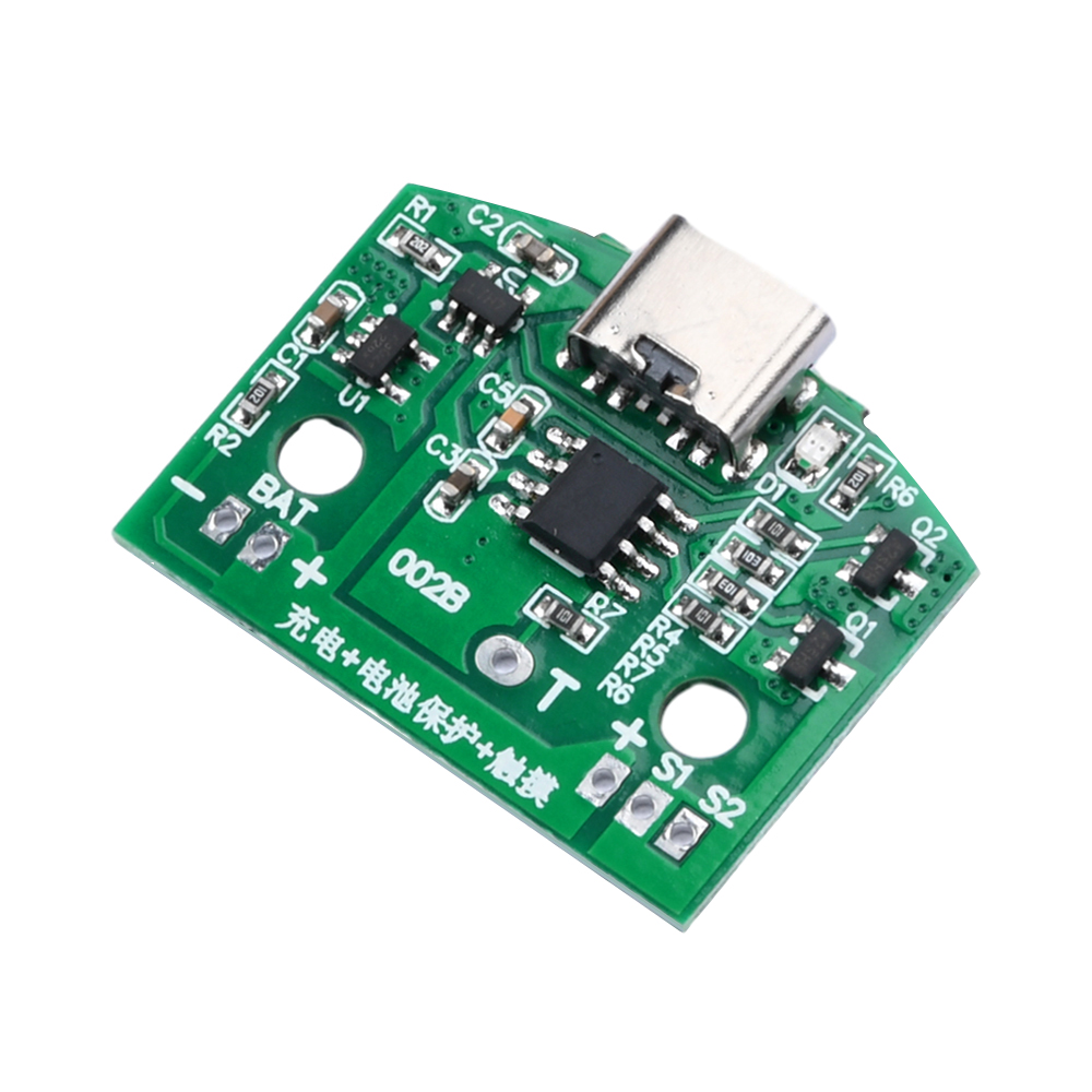 Type-C Desk Lamp Circuit Board Usb Charging 3-Speed Infinitely Dimmable Led Touch Light Control Module
