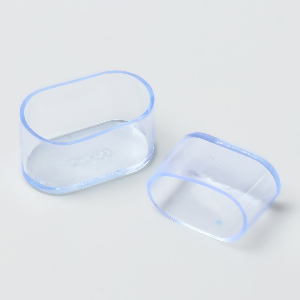 40 stücke Oval Stuhl Bein Kappen Füße Schutz Pads Möbel Tisch Abdeckungen Socken Staub Abdeckung Nicht-Unterhose Möbel Nivellierung füße