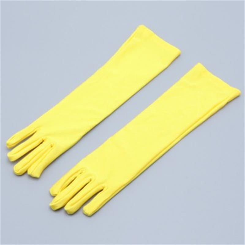 7-12 ans enfant enfant fleur fille gants étudiant doigt long gant violet clair unisexe garçon gant