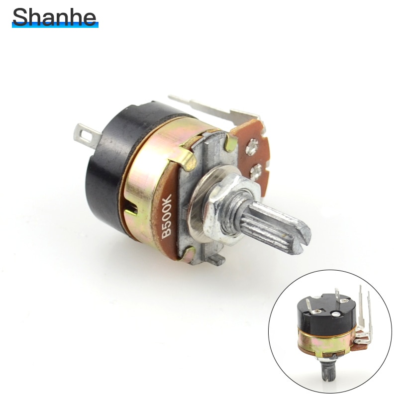 adjustable resistance speed regulator with switch potentiometer B500K