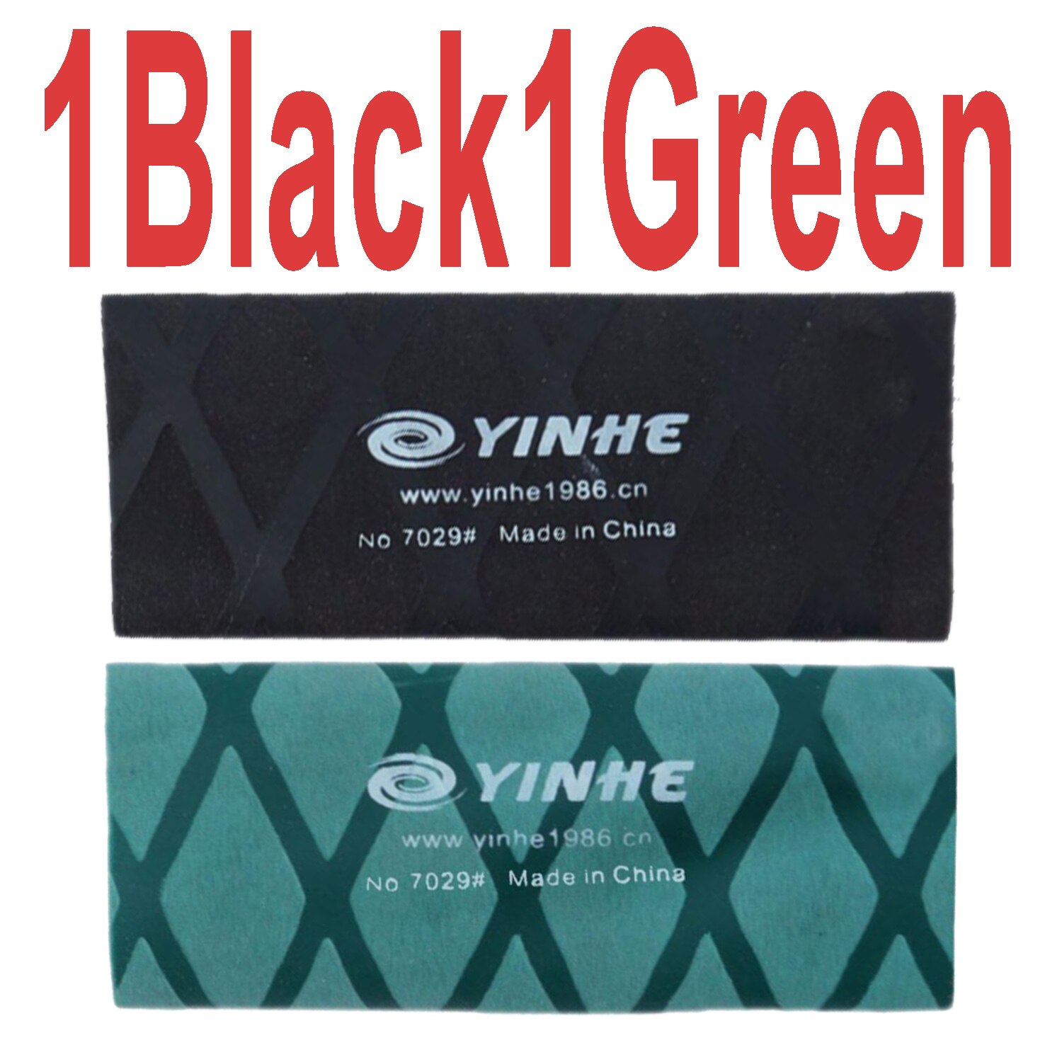 2pcs YINHE galaxy overgrip for table tennis racket handle tape heat-shrinkable ping pong set bat grips sweatband Accessories: YH 1Black1Green