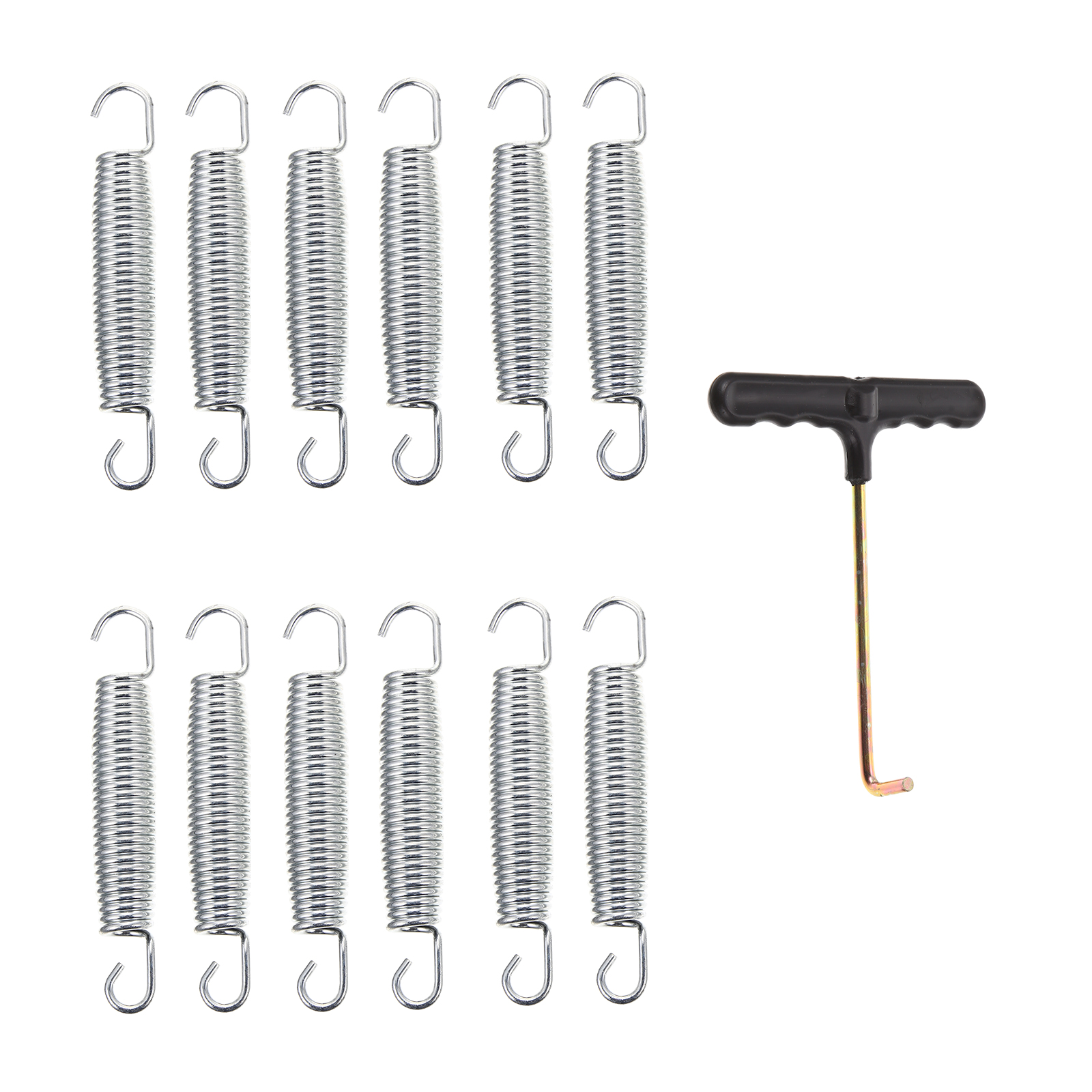 1 Set of Versatile Trampoline Springs Sturdy Extension Springs with Hook for Home
