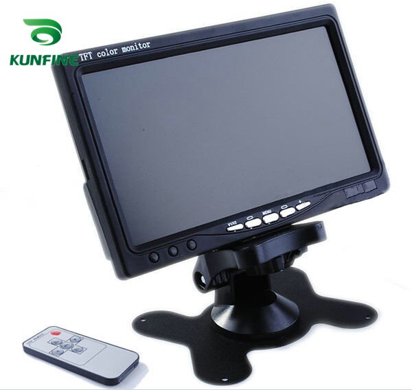 7 zoll TFT LCD Auto Kopfstütze Anzeige Monitor Rückansicht Anzeige und Wifi Rückseiten-unterstützung Kamera Auto TV Anzeige: Monitor