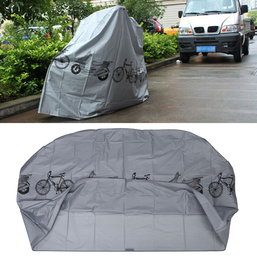 Housse Vélo Extérieur PEVA – Protection Imperméable, Anti-UV, Antipoussière, Résiste Aux Rayures, Taille XL Pour Vélos > 29 Pouces, Pliable