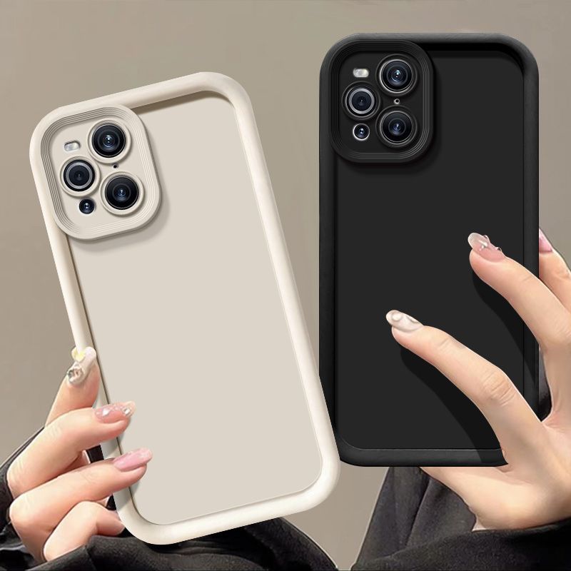 Phone Case For OPPO Find X3 Pro Find X3 Lite TPU Case Cover Fall prevention products Simple Wavy Soft Shell