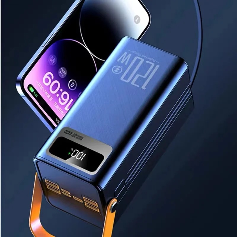 Xiaomi 120W Fast Power Bank 200000mAh Large Capacity Outdoor Mobile Power Supply Supports 7 Devices to Charge At The Same Time