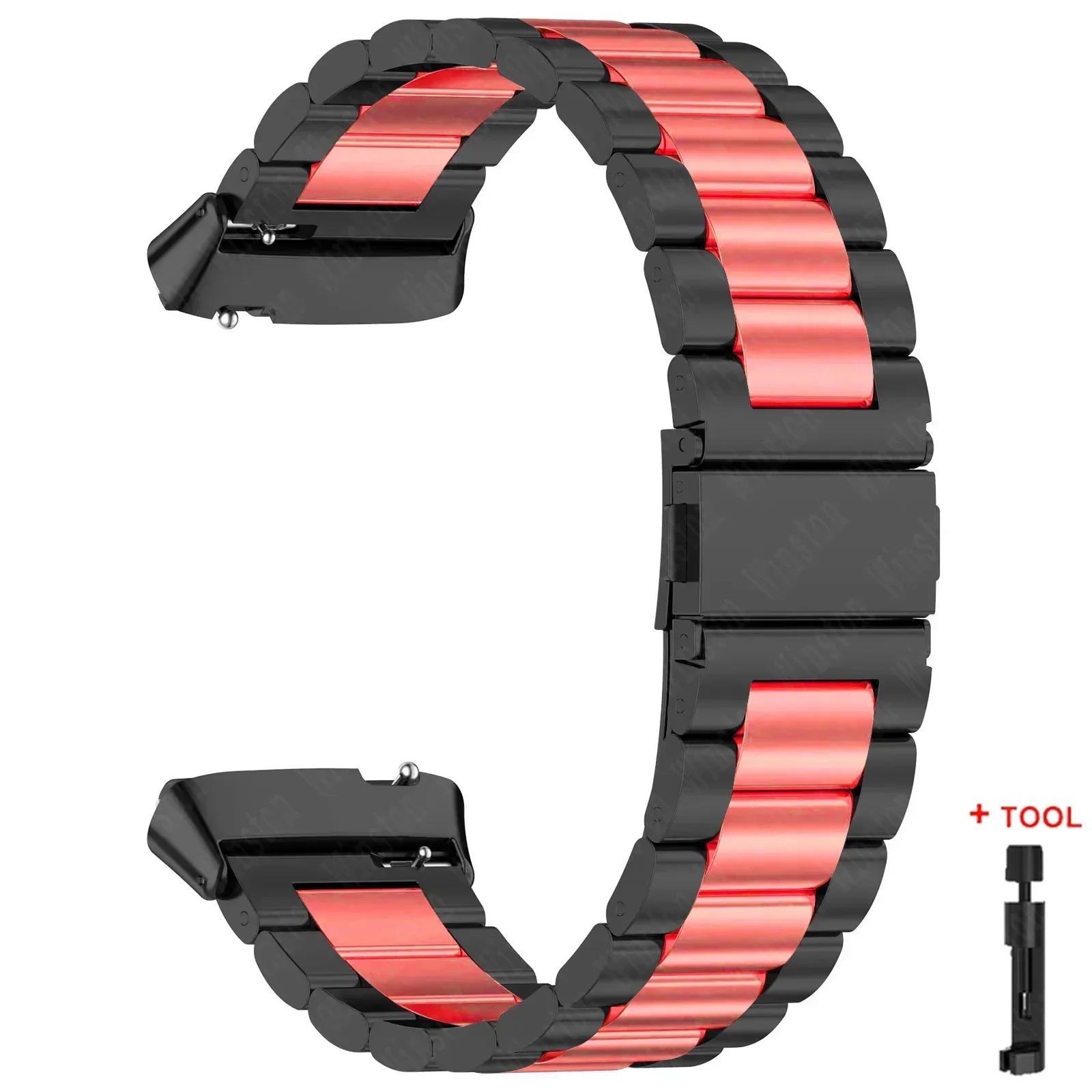 Correa de Metal sin huecos para Redmi Watch 3, pulsera activa de acero inoxidable para Xiaomi Redmi Watch 3 Lite