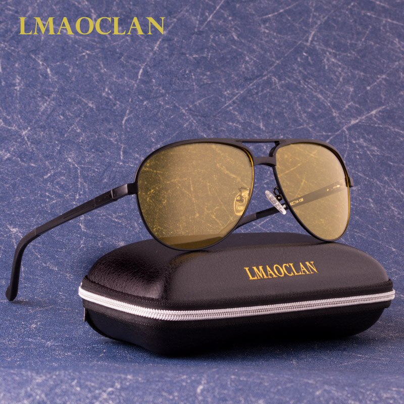 Lunettes polarisées pour la conduite à la nuit | Aluminium et magnésium, verres jaunes pour femmes, verres de Vision nocturne, lunettes de conduite, réduisent l'éblouissement