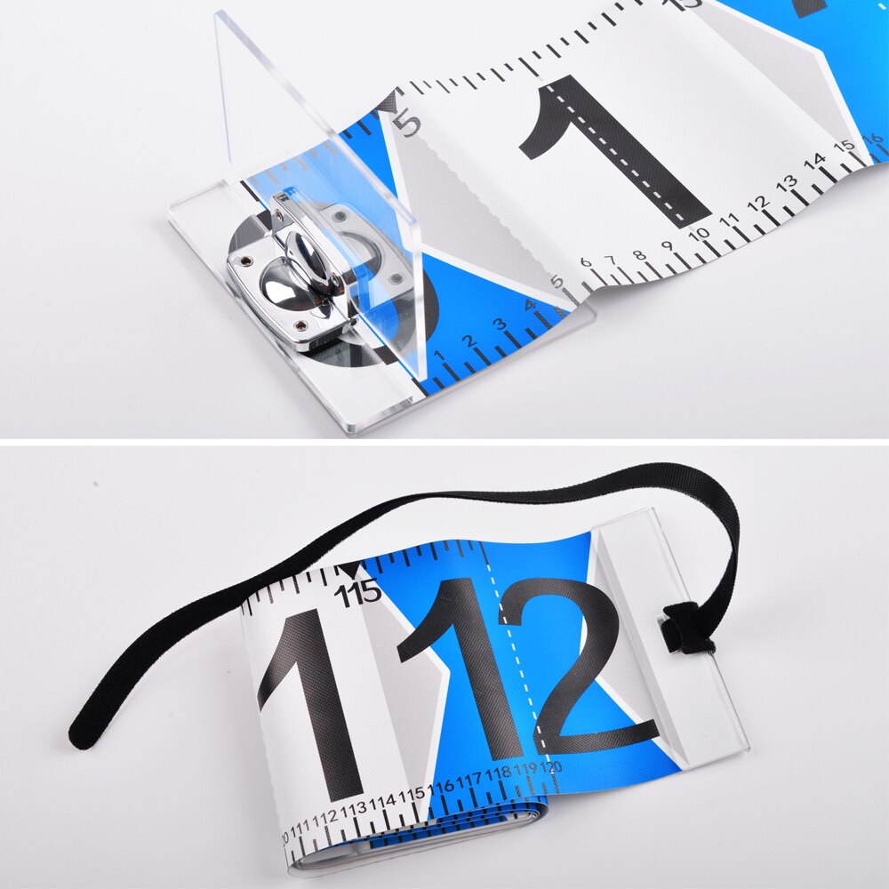 1Pcs/2Pcs Fish Measuring Ruler Foldable Fishing Ruler Tool Soft Tape Measuring Fishing Tackle For Saltwater Freshwater