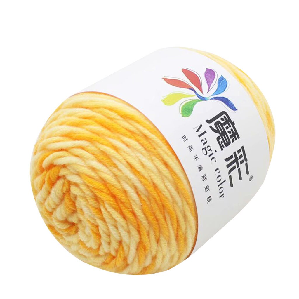 5 Strands Of Rainbow Plush Mink Cashmere Yarn Fine Hand-Knitting Thread For Woman Cardigan Scarf Suitable пряжа #3: G