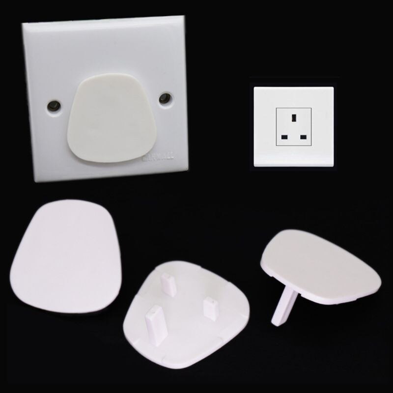 10 Pcs/Set Baby Safety Outlet Plug Cover Power Socket Protector Kids Electric Shock Guard Protection