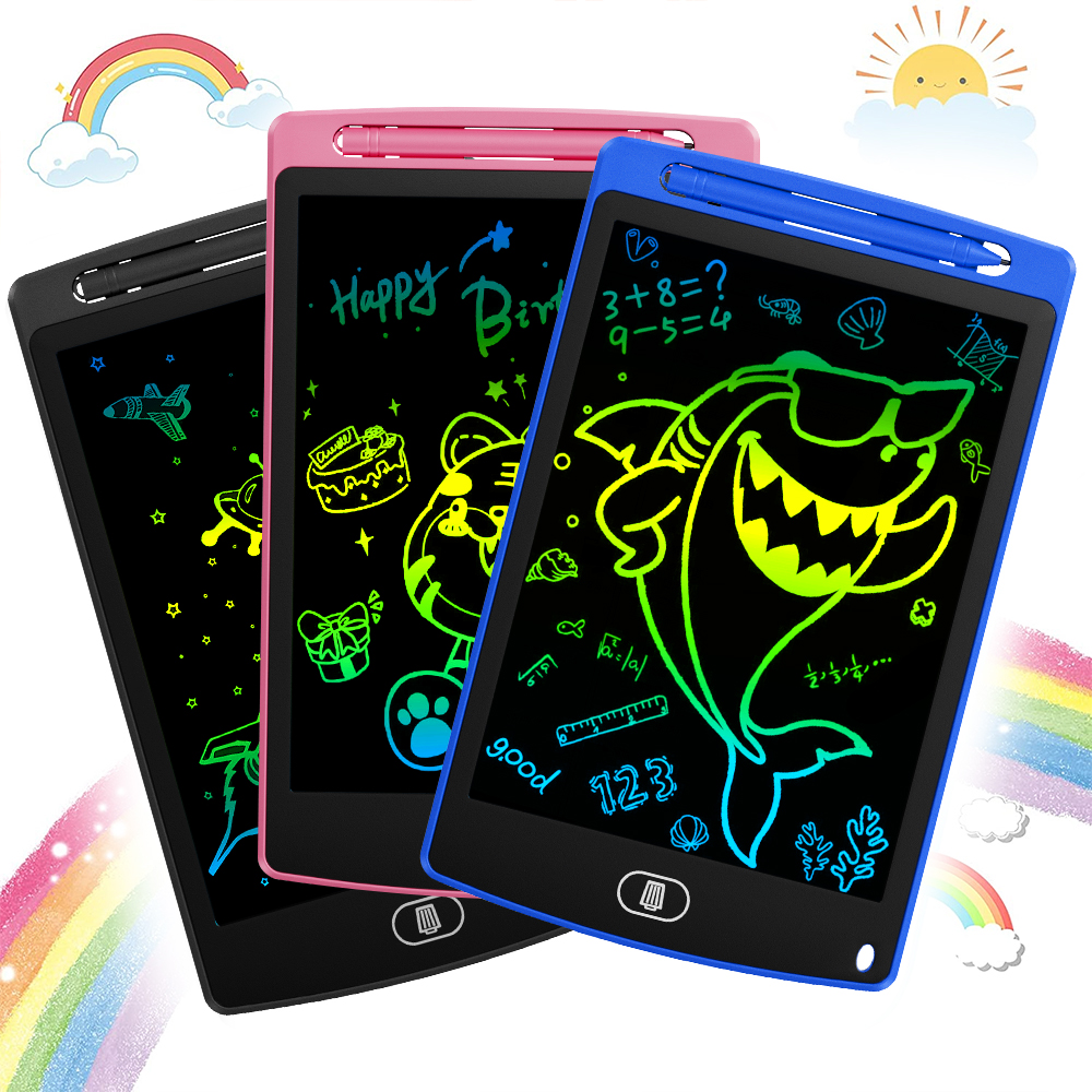 Tablette graphique Lcd de 8.5 pouces pour dessin Digital, tableau d'écriture intelligent pour enfant
