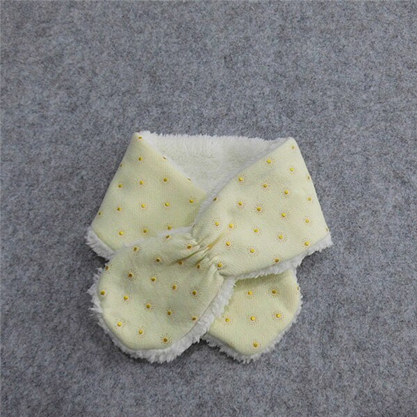 Børns vinter baby tøj holder varmt tørklæde hjerte hjerte form mønster baby tørklæde hals med fløjl tykkere 1-3 år 6 c 2886: 4