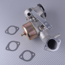 LETAOSK métal argent carburateur Kit de carburateur adapté pour Briggs et Stratton 491031 490499 491026 281707 12HP moteur