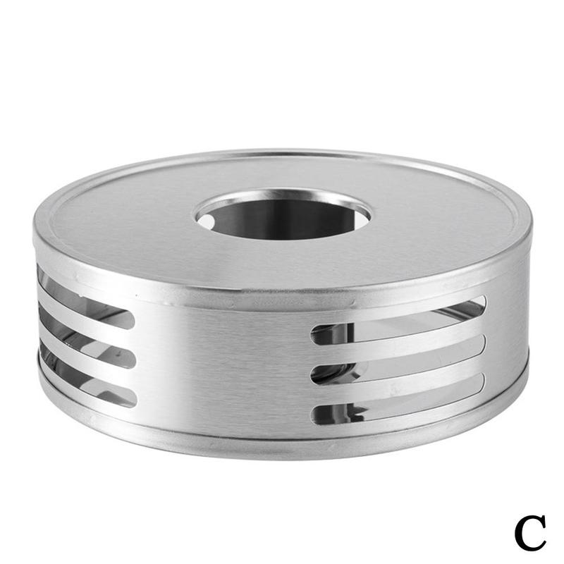 Portable Warmer Tea Holder Durable Steel Candle Warmer Holder Warmer Coffee Base Heating Light Tea Teapot Trivets O1H1 N1D8: Striped