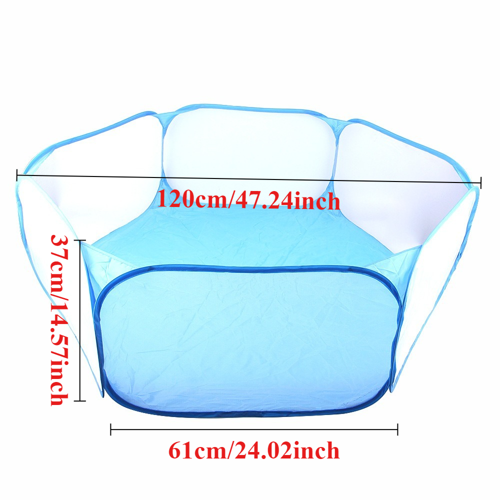 Marsvinbur bærbart kjæledyr katter hunder bur telt lekegrind sammenleggbart gjerde for hamster pinnsvin pustende tilbehør hamster: Mørkebrun