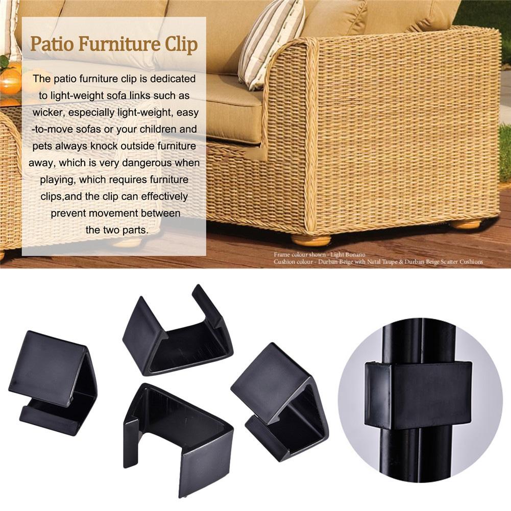 20 Stks/set Patio Rieten Tuinmeubilair Sectionele Sofa Uitlijning Stoel Fasteners Clips Klemmen Connectoren