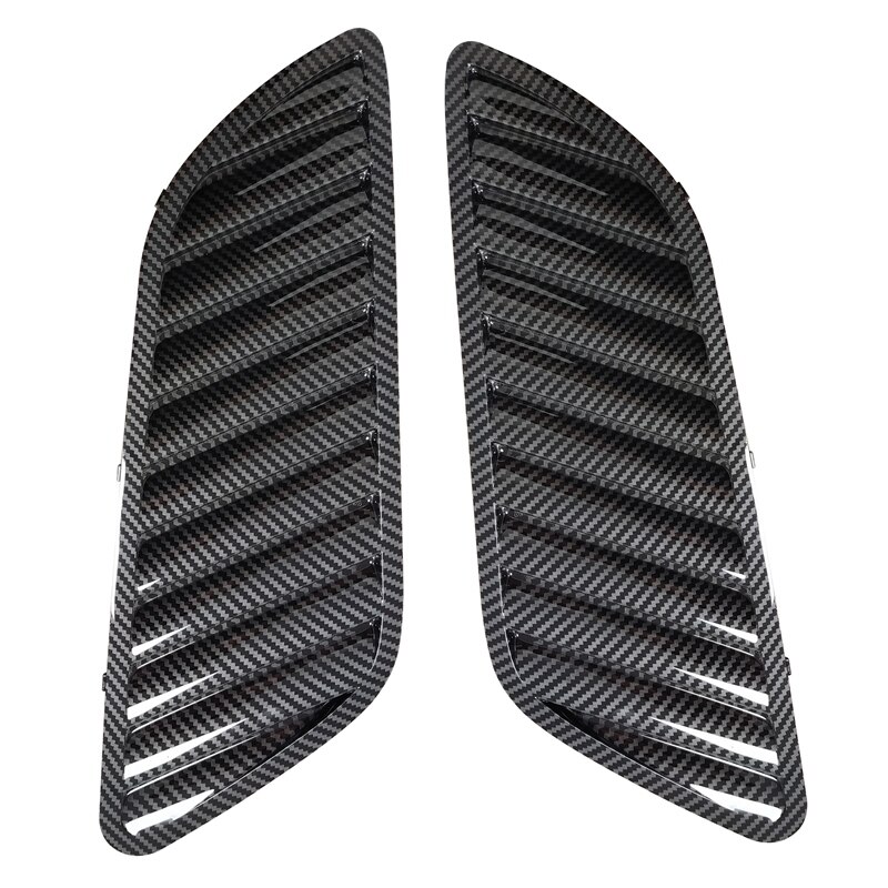 Copertura del cofano della griglia anteriore dell&#39;automobile, copertura del coperchio dello sfiato della presa d&#39;aria della griglia del cofano in fibra di carbonio per-BMW E90 E91 E92 F30 E46 DTM Style