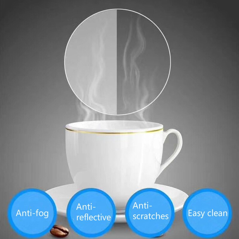 1.56 Anti-Fog Anti-Blue Light Resin Spectacle Lenses Myopia Presbyopia Astigmatism Optical Glasses Lens HD Harden Coating Lens: only anti fog / 1.61