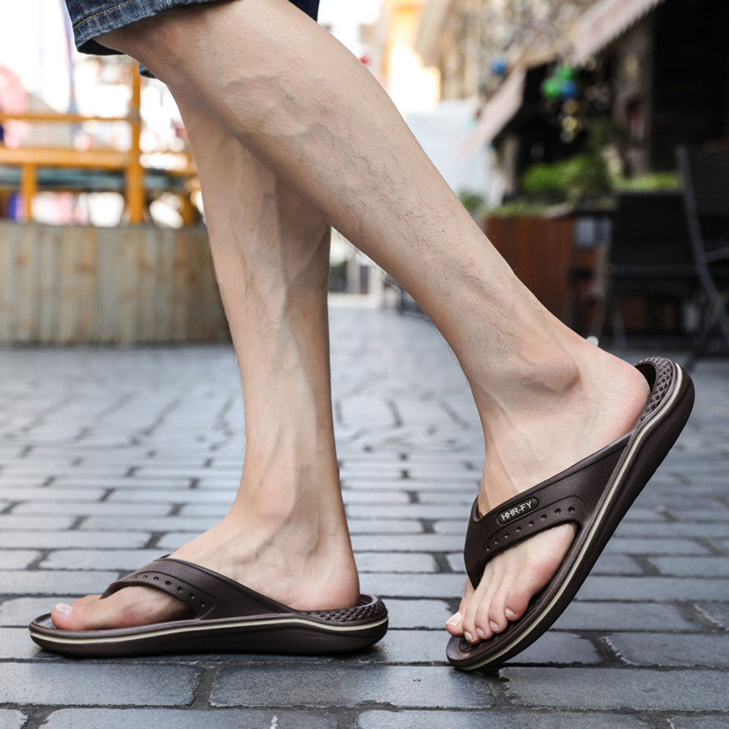 Goedkope zomerse heren slippers badslippers heren casual pvc eva schoenen zomer strand sandalen zapatos hombre apr 23