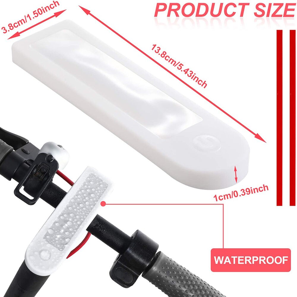 MORICHS Waterproof Dashboard Cover Shell for Segway Ninebot E2 / E2 Plus / E2 Pro / C2 / C2 Pro Electric Scooter, Protective Case Accessories