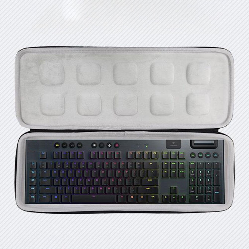 Portable Hard Mechanical Keyboard Storage Box Pack for Logitech G913 Mechanical Keyboard EVA Storage Box