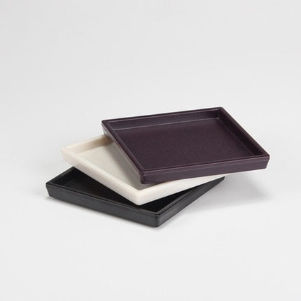 Jabonera pequeña para baño de hotel de estilo simple ABS 9*9cm