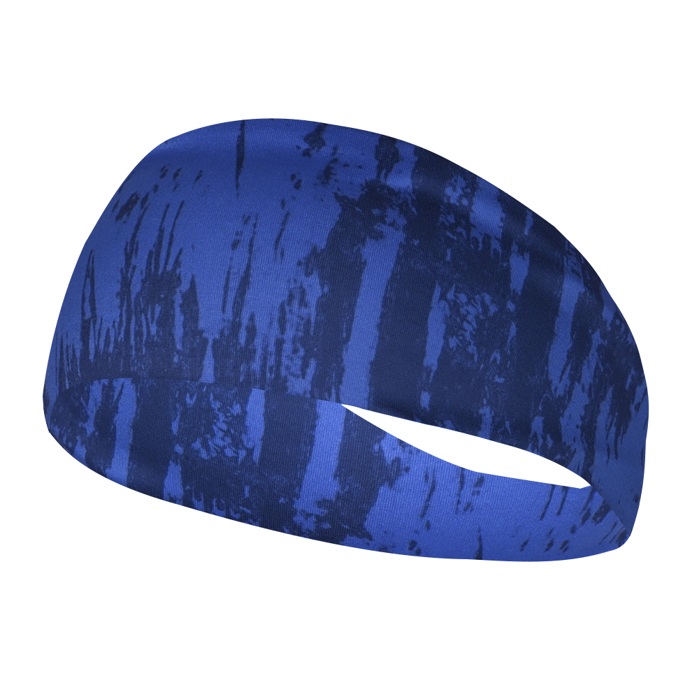 Jongens Meisjes Hoofdbanden Kids Sport Zweetbandjes Camo Elastische Atletische Wicking Haarbanden Voetbal Voetbal Workout Hardlopen Headwrap