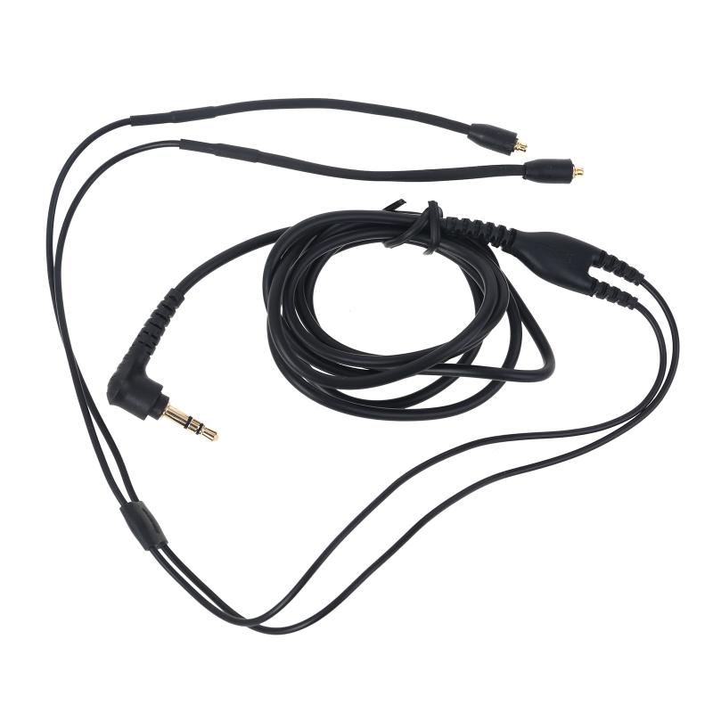 Kopfhörer Audio- Kabel Konvertiert Für SHURE SE215 SE315 SE425 SE535 TH904 Für MMCX 3,5 Mm Jack Geräte Kopfhörer Kabel Teile: Schwarz