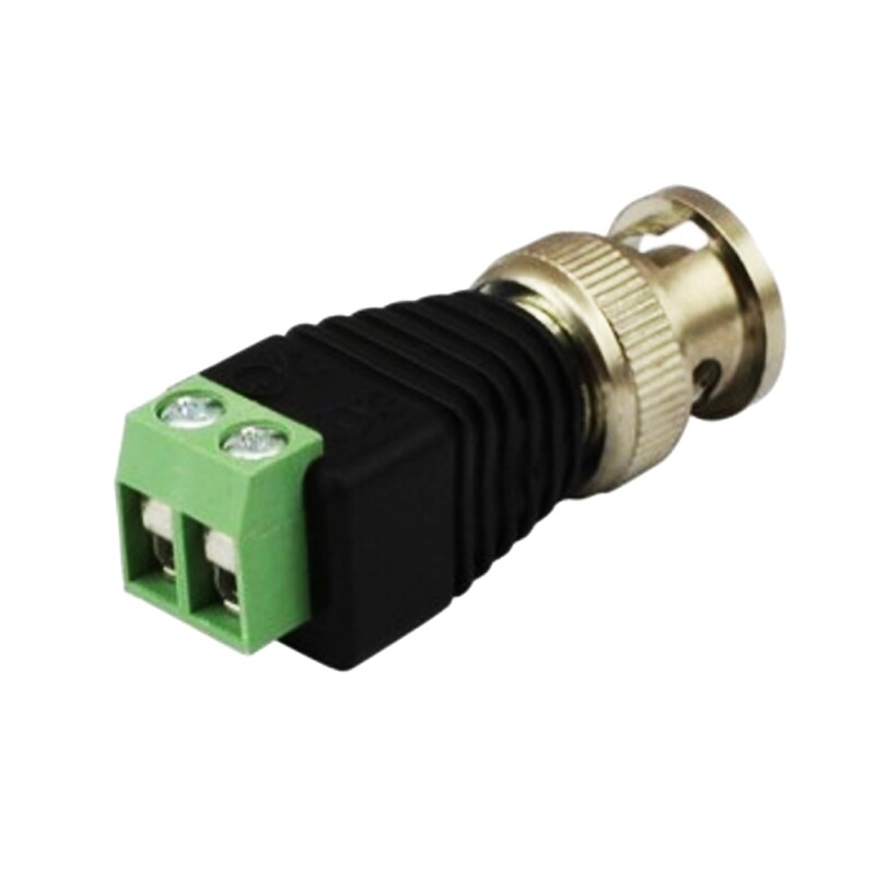 10 stk bnc kontakter til ahd kamera cvi kamera tvi kamera cctv kamera koaksial/katt 5/ katt 6 kabler