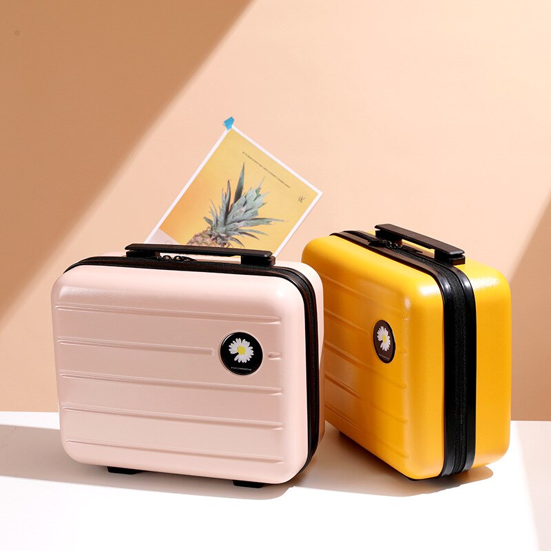 Mini bagage taske 16 tommer kuffert kosmetisk kasse med bagage make up taske rejse vandtæt makeup sag