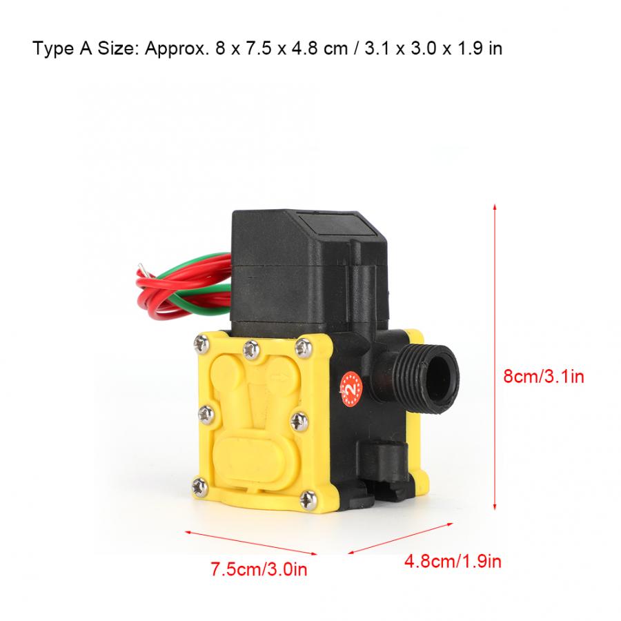 Garden Sprinkler Water Pump 12V Diaphragm Pressure Pump Agriculture Garden Electric Sprayer Water Pump Irrigation Accessories: Blue