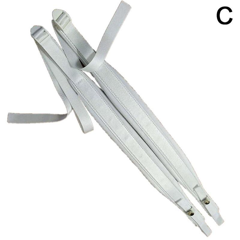 Sangles d&#39;accordéon réglables en cuir, pour les bretelles, harnais, basses, confortables, de 16 à 120: White