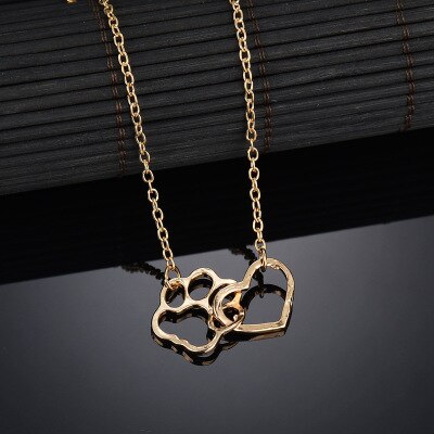 Tiny Heart Dainty Rose Golden Color Choker Necklace For Women Pendant Jewelry Accessories