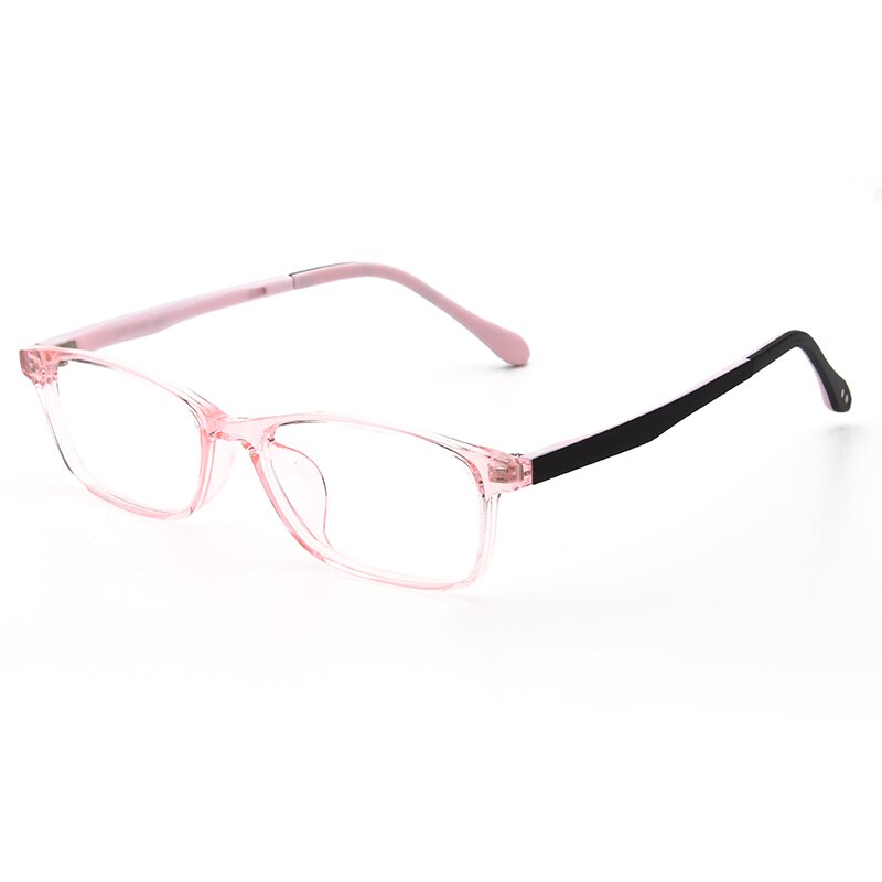 Kids Glasses Anti Blue Light Prescription Optical Frame Children Boy Girls Square Computer Reflective Eyeglasses UV400 5-15: C1