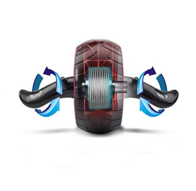 Vatsapyörä miesten rebound vatsalihas pyörä koti jättiläinen pyörä rulla mykistys monitoimikuntolaitteet miehille ja naisille: Default Title