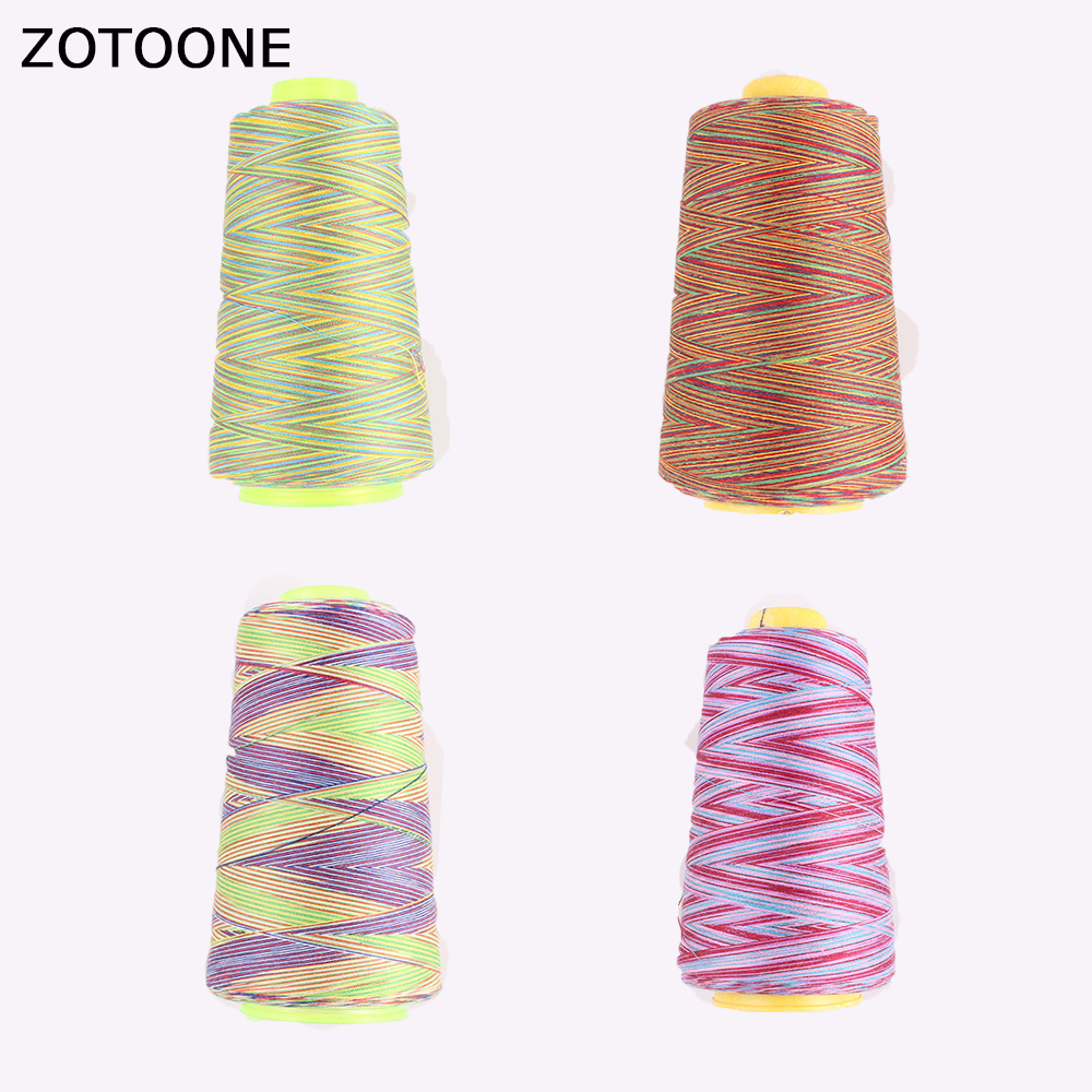 ZOTOONE Sewing Accessories Sewing Machine Thread Hand Embroidery Machine Thread Nylon Quilting Thread Hand Cotton Sewing Rolls E