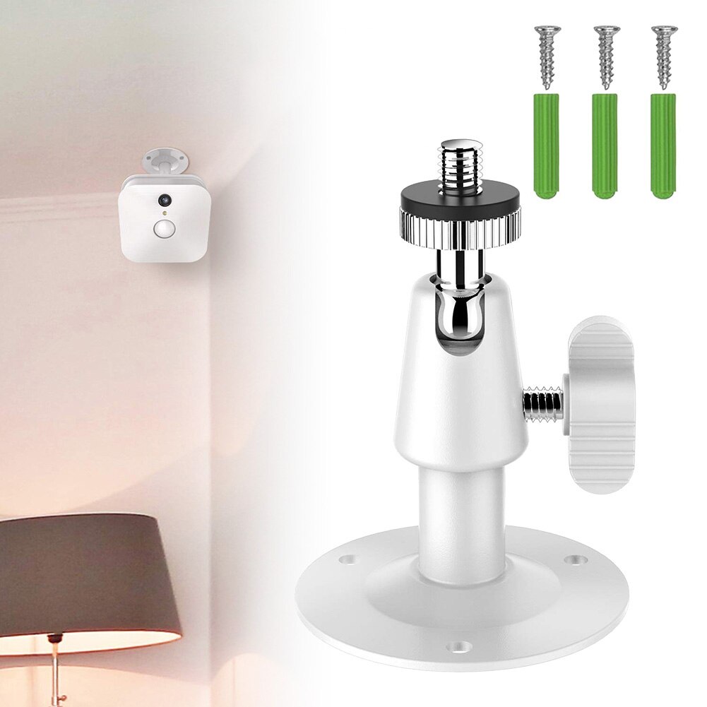 Security Wall Mount Sensor Metal Security Camera Bracket Indoor Mount Bracket 360 Degree Rotation DU55