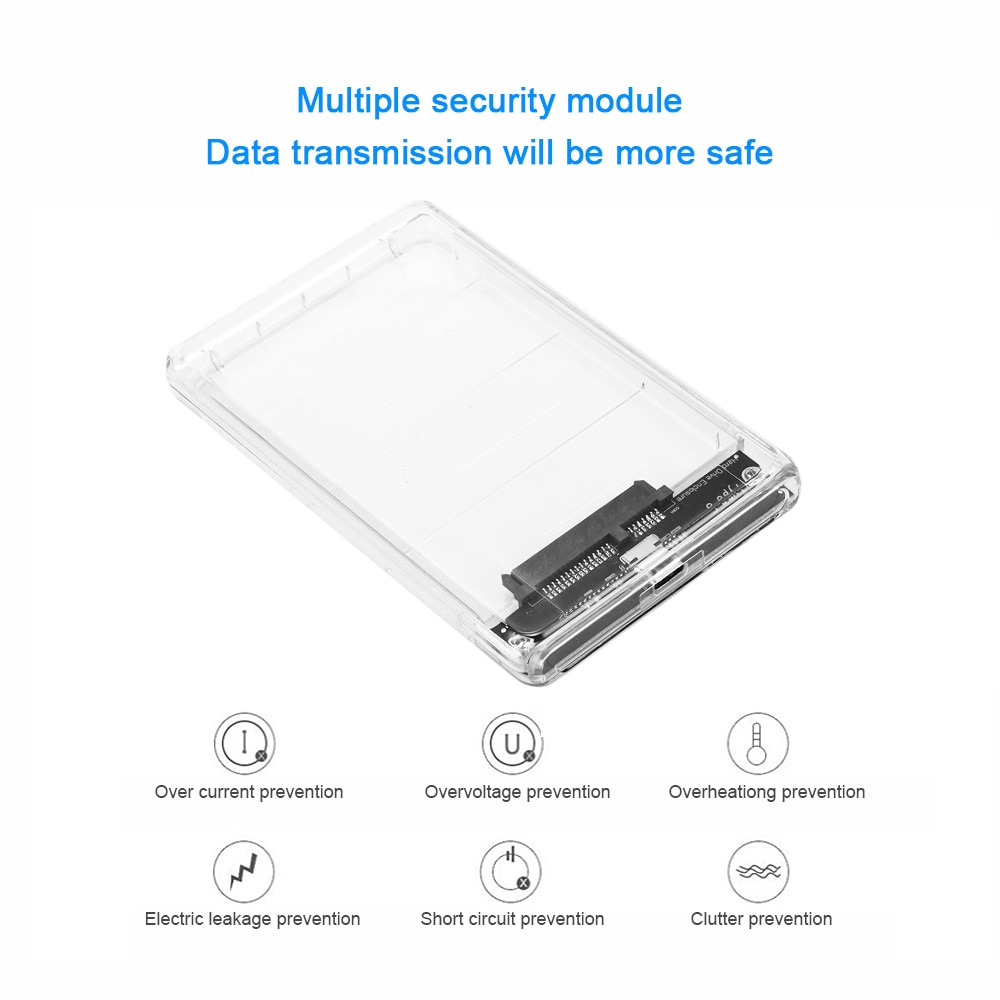 USB3.1 Naar Type-C Hdd Behuizing Van 2.5 "Hard Disk Case Ssd SATA3 Naar Usb 3.0 Doos usb C Hdd Case Gen2 6gbp/S Ssd Mobiele