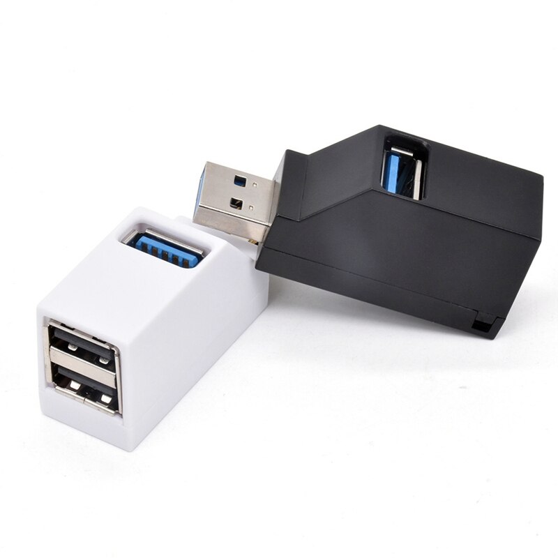USB 3.0 Mini Splitter with One for Three, Suitable for PC Laptop High-Speed U Disk Reading