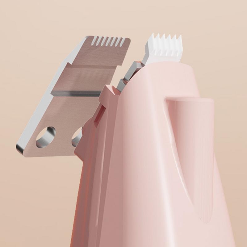 Schnurloser Hundepfoten-Trimmer, kabelloser elektrischer Katzenpfoten-Pflege-Trimmer, Tierhaar-Pflege-Rasierer mit LED-Licht zum Trimmen von Haaren