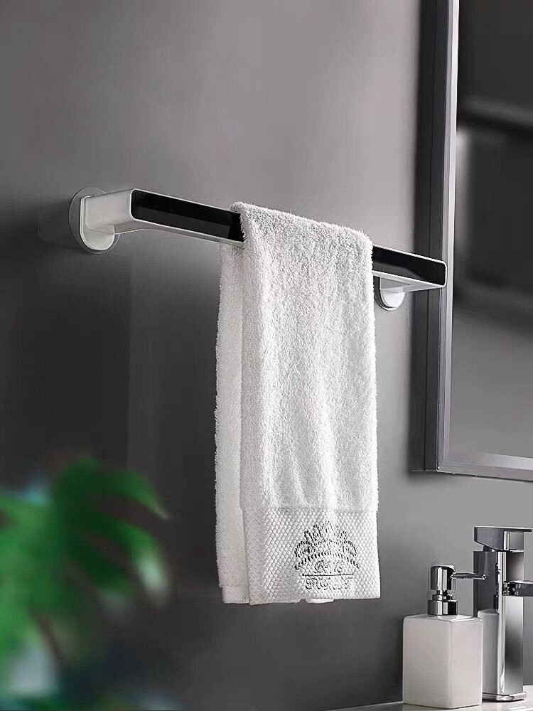 Selvklebende sugekopp håndkleholder dårlig kjøkkenhåndkleholder porte torchon mat handtuchhalter badkamer organizer