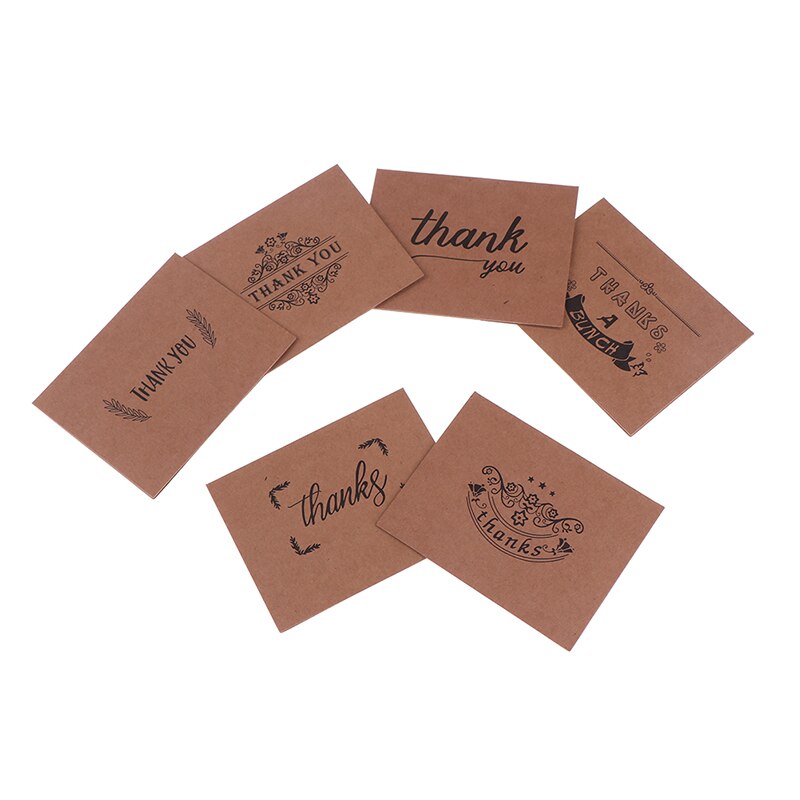 18pcs Envelope Sticker Set Thank You Mini Brown Pa... – Vicedeal